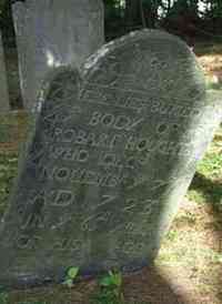 Robert HOUGHTON - Grave  Inscription:  Here Lies Buried Ye Body of  Mr. Robart Houghton Who Decd November ye 7th A.D. 1723  In ye 65 Year of His Age.