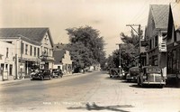 Howland, Maine, USA - Main St., 1949