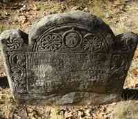 Mary HOWLETT - Grave  Inscription:  HERE LYES BURIED the BODY OF Mrs MaRY PERLEY the WIFe OF Mr IOHN PERLEY WHO DIED OCTOBER ye 21 1718 AGED 76 YEARS.
