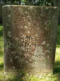 David HUBBARD - Grave