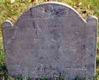 Anna HUDSON - Grave  Inscription: Inscriptions from the old burying ground, Lynn, Mass. by Moulton, 1868, p. 36: In memory of Mrs. Anne Cheever, who died Oct.