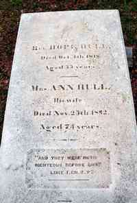 Hope HULL - Grave