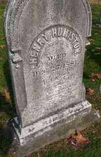 Henry HUMISTON - Grave