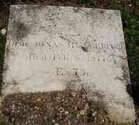 Jonas HUNGERFORD - Grave