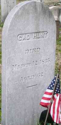 Gad HUNT - Grave