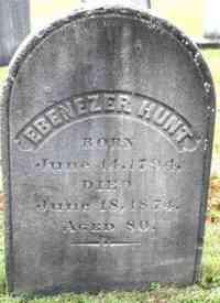 Ebenezer HUNT - Grave