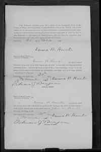 John Wallace HUNTER - Name: John W Hunter Also Known As Name: Event Place: Kings County, New York Event Date: 1895 Schedule Type: Administration of the Goods, Chattels