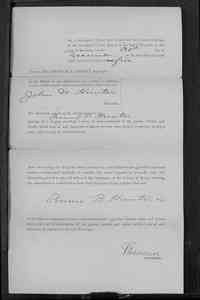 John Wallace HUNTER - Name: John W Hunter Also Known As Name: Event Place: Kings County, New York Event Date: 1895 Schedule Type: Administration of the Goods, Chattels