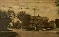 Huntingdon, Québec, Canada - Moir's Hotel on the Montreal and Malone Highway