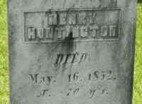 Henry HUNTINGTON - Grave