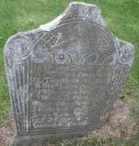 Mary HUNTINGTON - Grave