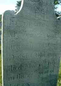 Zeruiah (Jerusha) HUNTINGTON - Grave
