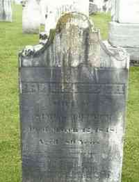 Elizabeth HUNTINGTON - Grave Grave inscription: ELIZABETH, w. Simon Bottum, d. March 12, 1848, a. 80 y. Esq. SIMON, d. Feb. 7, 1822, in 62d y.
