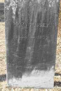 John HUSSEY - Grave