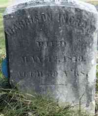 Harrison INGRAM - Grave