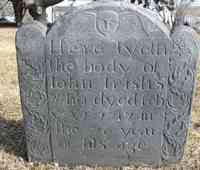 John IRISH - Grave
