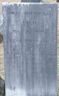 John ISHAM - Grave