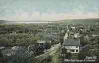 Ithaca, New York, USA - Ithaca from Cayuga St. Extension, 1908