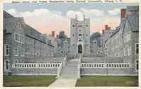 Ithaca, New York, USA - Baker Court and Tower Residential Halls, Cornell University