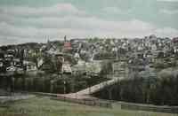 Ithaca, New York, USA - East Hill from South Hill
