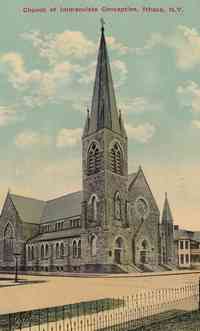 Ithaca, New York, USA - Church of Immaculate Conception, 1912