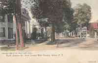 Ithaca, New York, USA - North Geneva Str. from Corner West Seneca, 1906