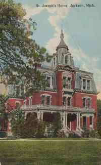 Jackson, Michigan, USA - St. Joseph's Home