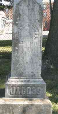 John D. JACOBS - Grave