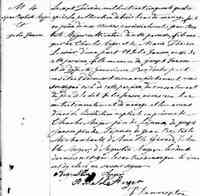 Julie JANSON (JEANSON) - 1854 marriage