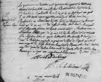François-Alexandre JARRET dit BEAUREGARD - 1706 marriage