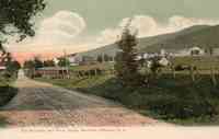 Jefferson, New Hampshire, USA - The Waumbec and Pliney Range Mountain, 1905