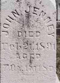 John JENNEY - Grave