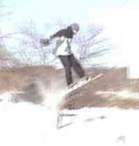 Jeremy Donald CARROLL - Jeremy takes flight on his snowboard (2004)