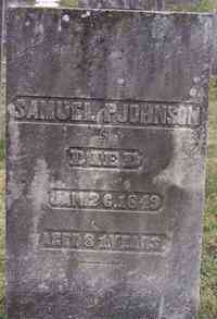 Samuel Pierce JOHNSON - Grave