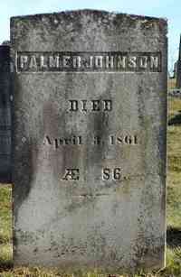 Palmer JOHNSON - Grave