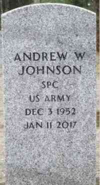 Andrew JOHNSON - Grave
