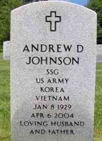 Andrew Douglas JOHNSON - Grave