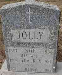 Henry Joseph JOLY (JOLLY) - Grave