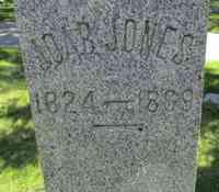 Joab JONES - Grave