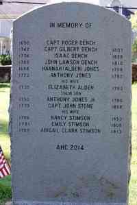 Elizabeth ALDEN - Memorial
