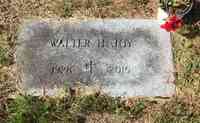 Walter H JOY - Grave