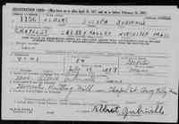 Albert Joseph JUBINVILLE - World War II Draft Registration