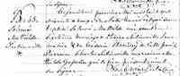 Solome Mathilda (Celinda) JUBINVILLE - Baptism
