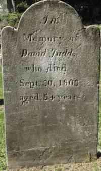David JUDD - Grave