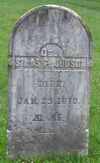 Silas P. JUDSON - Grave