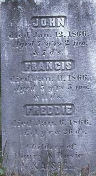 Fred KAISER - Original grave