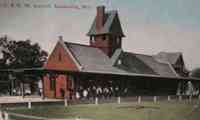 Kaukauna, Wisconsin, USA - C. & N. W. Station