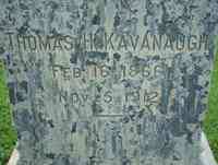 Thomas H. KAVANAUGH - Grave