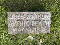 Apphia KEACH - Grave