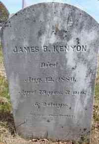 James Burrell KENYON - Grave